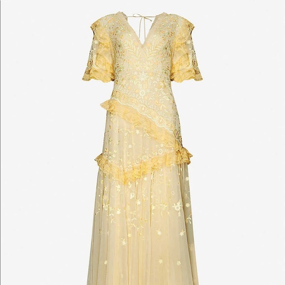 Needle & Thread Dresses & Skirts - Needle & Thread Earth Garden Lace Dress